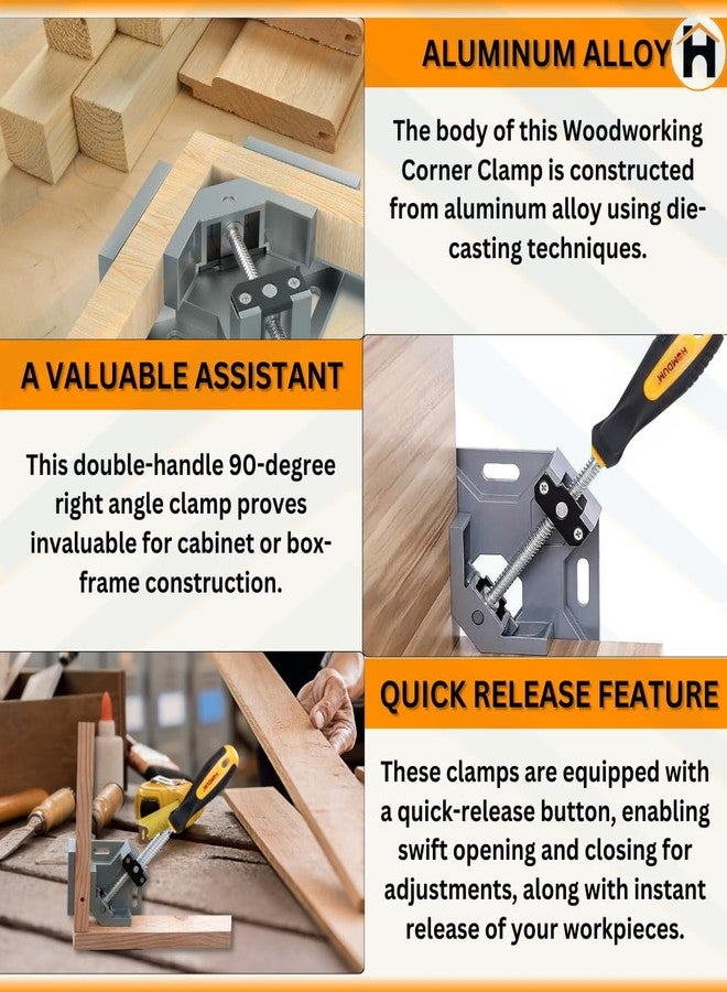 Homdum 90 Degree Corner Clamp Single Hand - Image 3